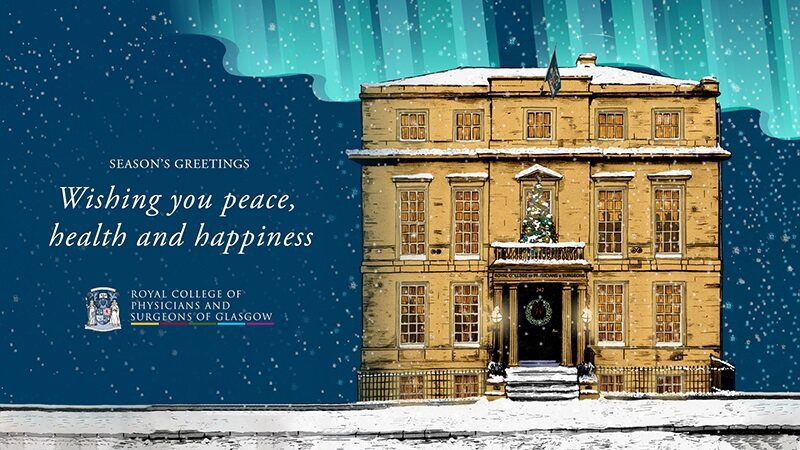 Thank you graphic of the College